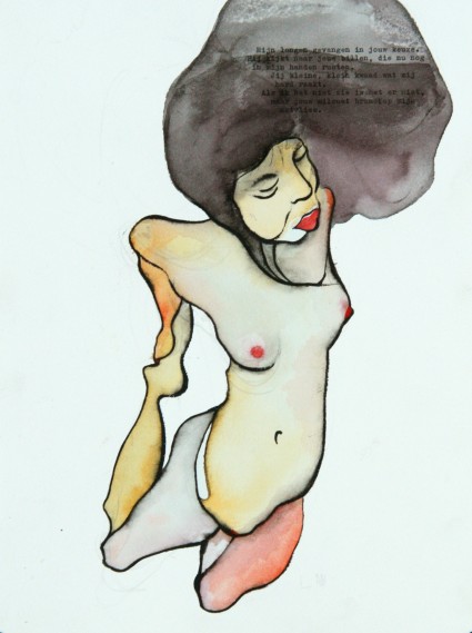 'Untitled' 2012 waterdcolour on paper approx. 32 x 24 cm